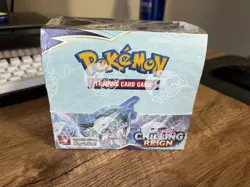 Pokemon Chilling Reign Booster Box - Sealed - Image 1