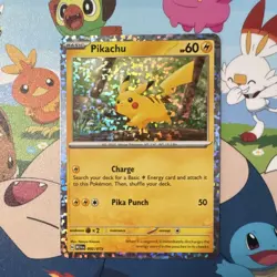 The Pokemon Company Pikachu 002/015 McDonald's 2024 Promo Holo Basic 60 HP - Image 2