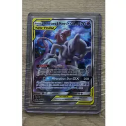 The Pokemon Company Mewtwo & Mew GX SM191 SM Promo TAG TEAM Holo 270 HP ENG - Image 1