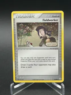 Fieldworker - 73/92 - (Mew) EX Legend Maker Set SWIRL- Pokemon - Reverse Holo MP - Image 1