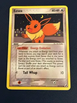 Pokemon Eevee EX Unseen Forces Common Regular 55/115 40 HP Basic English - Image 1