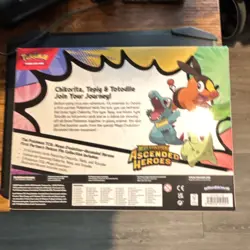 Pokemon Ascended Heroes First Partners Deluxe Pin Collection Box Tepig Totodile… - Image 2