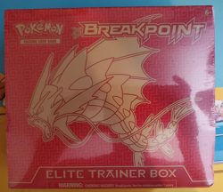 2016 POKEMON TCG XY BREAKPOINT ETB ELITE TRAINER BOX FACTORY SEALED (dmg) - Image 1