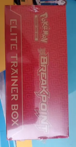 2016 POKEMON TCG XY BREAKPOINT ETB ELITE TRAINER BOX FACTORY SEALED (dmg) - Image 2