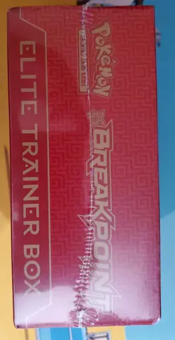 2016 POKEMON TCG XY BREAKPOINT ETB ELITE TRAINER BOX FACTORY SEALED (dmg) - Image 3