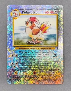 LP Reverse Holo Pidgeotto 34/110 Rare Legendary Collection Pokemon Ken Sugimori - Image 1