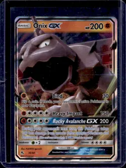 2019 Pokemon SM Hidden Fates Onix GX #36/68 - Image 1