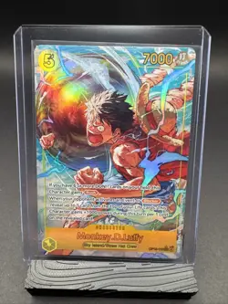 Monkey.D.Luffy (OP15-119) (SEC) (Alternate Art) Adventure on Kami's Island Foil - Image 1