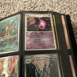 Pokemon Binder 1999 Vintage And New Pokemon Cards! Espeon 81/90 - Image 1