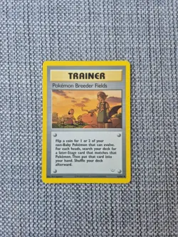 Pokemon Breeder Fields Neo Revelation 62/64 English Pokemon Card - Image 1