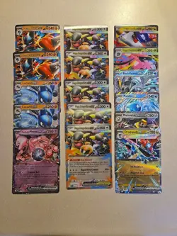 Pokemon Jumbo Card Lot Of 16 (Mega Venusaur, TR Mewtwo, Mega Lucario + More) - Image 1