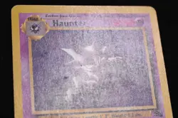 Haunter 21/62 MP Fossil Regular Rare Unlimited Pokemon TCG Card - Image 3