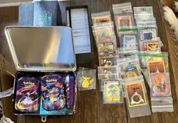 Pokemon Card Lot Vintage 1995+ Modern Bulk Tins Digimon Mixed Cards - Image 1