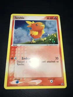 Torchic - 017 (EX Deck Tin) 017 Nintendo Holo Pokemon Card Tcg 2004 Promo Mint ￼ - Image 1