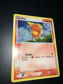 Torchic - 017 (EX Deck Tin) 017 Nintendo Holo Pokemon Card Tcg 2004 Promo Mint ￼ - Image 2