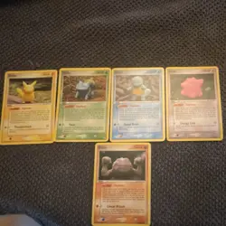 Pokemon EX Delta Species Ditto Card Lot 5 Regular Cards 2005 - Image 2