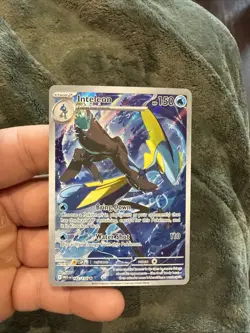 Inteleon Illustration Rare Mega Evolution 142/132 Pokemon Card Near Mint - Image 1