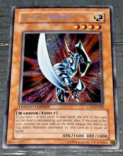 Blade Knight - CT1-EN002 - 2004 Limited Edition Secret Rare Holo NM YuGiOh! Card - Image 1