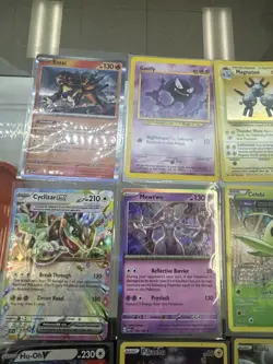 Pokemon TCG 9-Card Lot Mewtwo Celebi XY93 Ho-Oh V Pikachu 5 Riolu Crown Zenith - Image 4