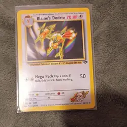 Blaine's Dodrio Gym Challenge 1st Edition 32/132 2000 English Pokemon Card - Image 1