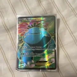 Venusaur EX Full Art Ultra Rare Holo Pokemon Card XY 141/146 - Image 1