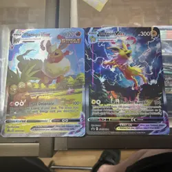 Pokemon Cards - Jumbo Set Flareon SWSH180 , Jolteon SWSH184 - Image 1