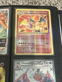 Pokemon Lot Charizard 11/108 And 056, New And Vintage 1999 Pokemon Cards! - Image 1