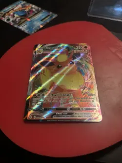 Flareon VMAX 018/203 Ultra Rare Holo Pokemon Card Evolving Skies Near Mint - Image 2