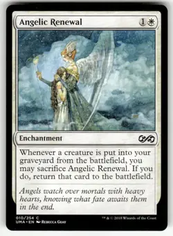 ANGELIC RENEWAL #10 MTG ULTIMATE MASTERS COMMON - Image 1