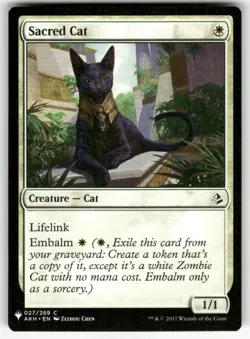 SACRED CAT #27 MTG THE LIST REPRINTS COMMON - Image 1
