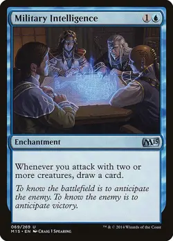 MILITARY INTELLIGENCE x1 mtg NM M15 Magic Core 2015 1 Unc - Image 1
