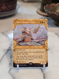 MTG Glarb, Calamity's Augur (Showcase) Bloomburrow Regular NM - Image 1
