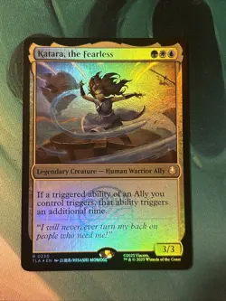 MTG Foil Katara, the Fearless 230 Avatar: The Last Airbender Magic - Image 1