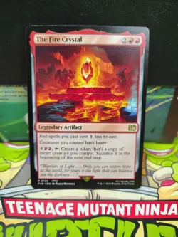 The Fire Crystal MTG Final Fantasy Rare NM - Image 1