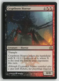 Cryptborn Horror Lightly Played 212 Return to Ravnica Magic: The Gathering - Image 1