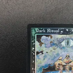 Magic: The Gathering Dark Ritual Instant Black Foil Rebecca Guay Wizards 1999 - Image 5