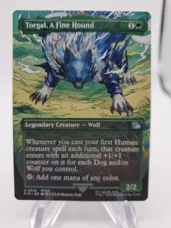 Torgal, A Fine Hound (Borderless) #0345 Non-Foil FINAL FANTASY NM ENG MTG - Image 1