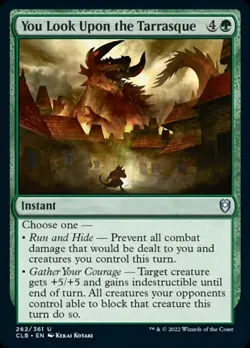 You Look Upon the Tarrasque [Commander Legends: Battle for Baldur's Gate] Near M - Image 1