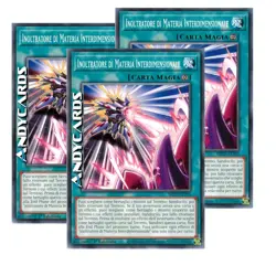 INOLTRATORE DI MATERIA INTERDIMENSIONALE 3x • Comune • MP25 IT393 • 1Ed • Yugioh - Image 1