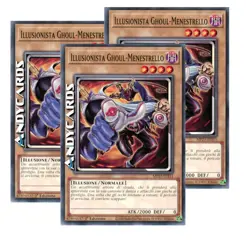 ILLUSIONISTA GHOUL-MENESTRELLO 3x • Comune • MP25 IT311 • 1Ed • Yugioh ANDYCARDS - Image 1