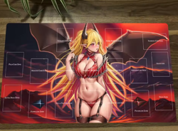 YuGiOh Duel Playmat Lacrima The Scarlet Sorrow CCG TCG Trading Card Game Mat - Image 1