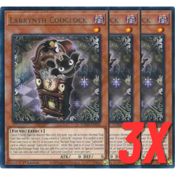 Yugioh Labrynth Cooclock (TAMA-EN020) 1st Edition RARE (NEAR MINT) (3X) - Image 1
