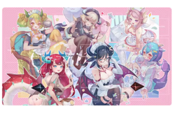 YuGiOh Duel Playmat Dragonmaid Deck CCG TCG Trading Card Game Mat - Image 2