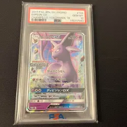 PSA 10 Pokemon Card Promo SM 124/SM-P Espeon GX Champ League 2017 Japanese - Image 1