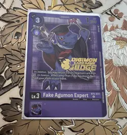 Digimon Card Game Fake Agumon Expert Judge Foil BT5-072 - Image 1