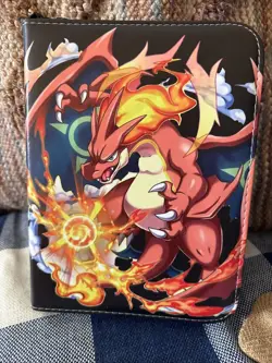 Card Binder for Pokemon Cards Holder Fits 400 Cards w/ 50 Removable Sleeves - Image 1