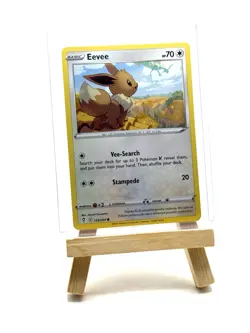 Eevee Common 125/203 SWSH07: Evolving Skies Pokemon Card - Image 3
