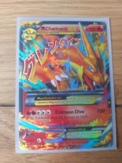 Mega M Charizard EX 13/106 FlashFire Ultra Rare Holo Pokemon Card - Image 1