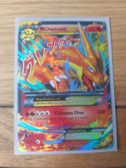 Mega M Charizard EX 13/106 FlashFire Ultra Rare Holo Pokemon Card - Image 2