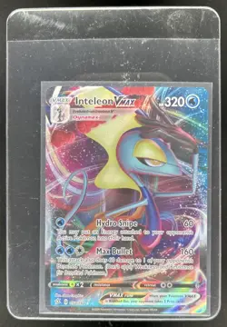 2020 Pokemon SWSH Rebel Clash Inteleon VMax Full Art #050/192 - Image 1